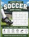 Large Print Soccer Word Search