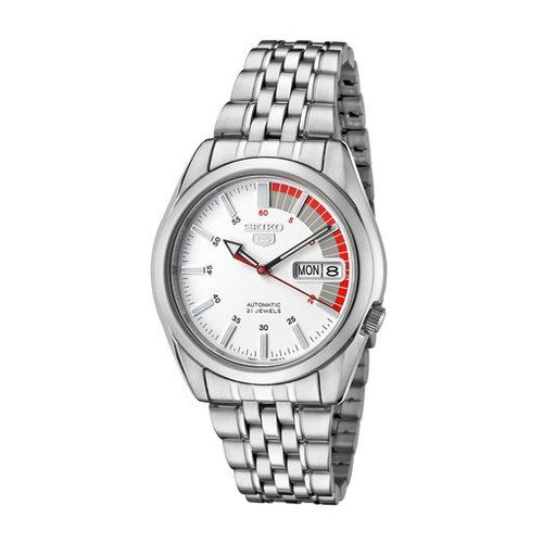 Seiko SNK369K1 - Herenhorloge - Zilverkleurig