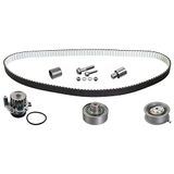 febi bilstein 32744 tandriemset met waterpomp, 1 stuk