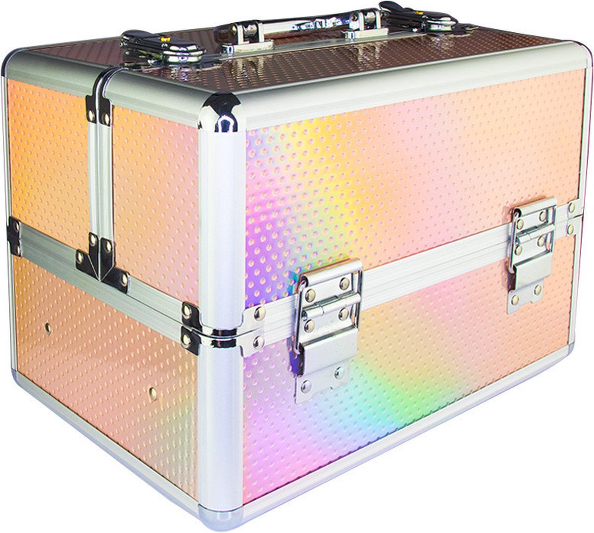 MEGA BEAUTY SHOP Aluminium Koffer Unicorn/Aluminium koffer Unicorn/Nagelstyliste koffer/Nagelstyliste trolley/Beauty case