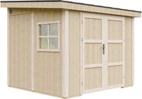 Timbela M938B Tuinhuis - 5,9 m² - Beige - Hout