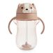 Munchkin Any Angle leerbeker met lekvrij verzwaarde rietje, overgangsbeker voor baby's en peuters, Click Lock-technologie, babygerichte diversificatie (DME), 296 ml, hond
