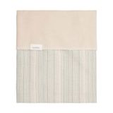 Koeka Maui Flanel Wiegdeken Leaf / Soft Sand - 75x100cm
