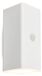 Applique murale LED avec détecteur de mouvement, batterie, protection IP44, blanc, 15,5x6,5x8,5 cm