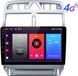 Peugeot 307 (2002-2013) 9-inch Android 13 Autoradio met Carplay, 6+128GB, Navigatie, 8-core, SWC, Wi-Fi, Bluetooth, 4G SIM, USB, 2DIN