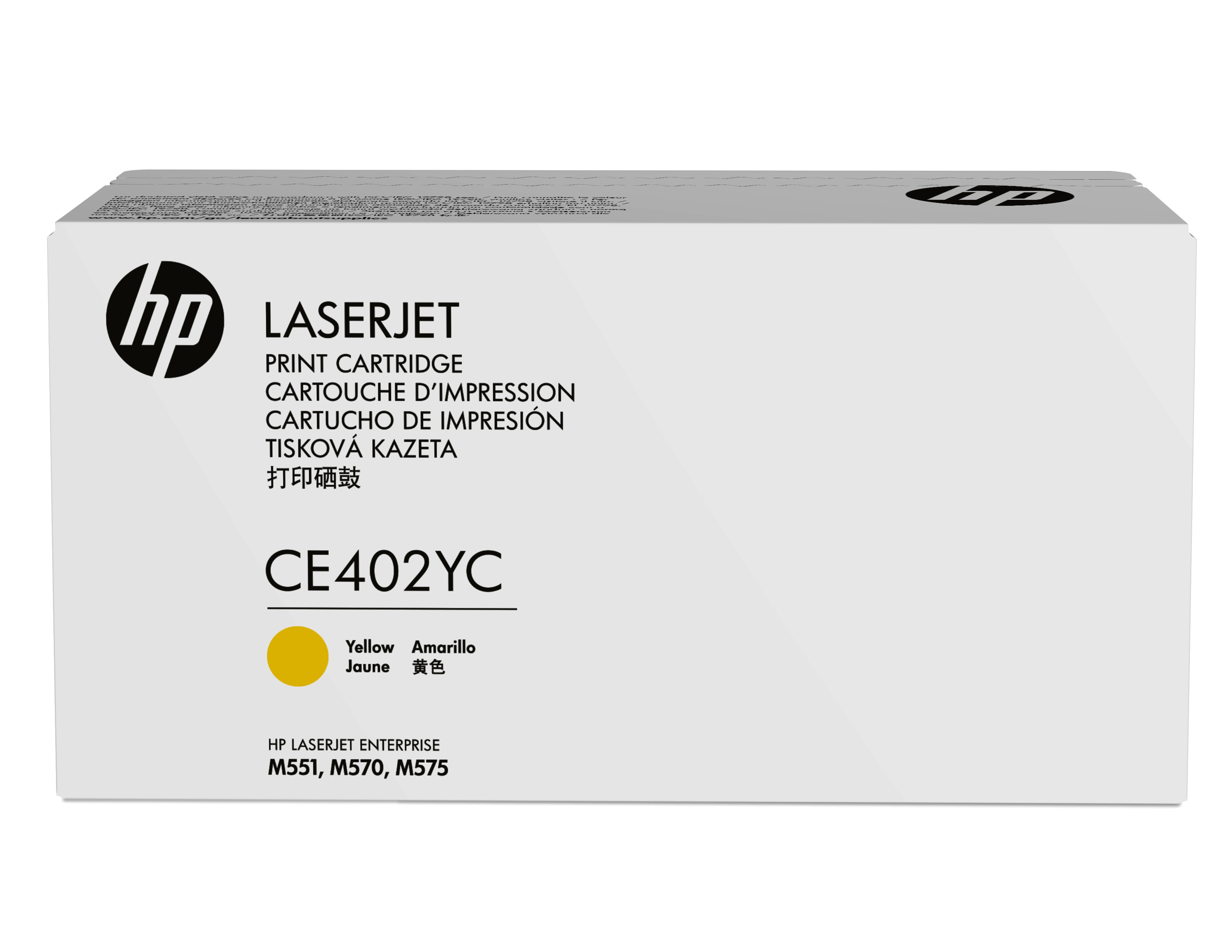 HP 507Y Yellow Opt Contr LJ Toner Crtg