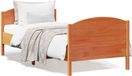 Maison Exclusive - Cadre de lit, marron, 90 x 190 cm