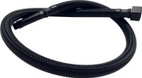 Balneo Flexible de raccordement pour robinet 3/8" x M10 50 cm tuyau PEX noir durable