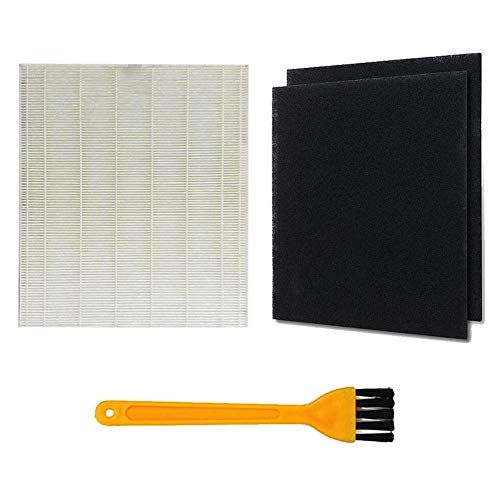 JJDD Carkio Compatibel met AP1512HH HEPA Filter met Carbon Pre Filters Compatibel met Coway Mighty CW Luchtreinigers, AP-1512HH HEPA Filter Koolstoffilters, Deel 3304899