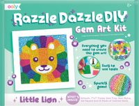 Ooly Razzle Dazzle D.I.Y. Gem Art Kit Little Lion