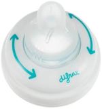 Difrax 1-2-3 Ring Natural Doseerspeen - 2 x - Voordeelverpakking