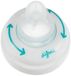 Difrax 1-2-3 Ring Natural Doseerspeen - 2 x - Voordeelverpakking