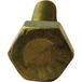 TOOLCRAFT Zeskantbouten M2 10 mm Buitenzeskant DIN 933 Messing 10 stuk(s)
