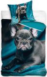 Dreamee Dekbedovertrek Pitbull puppy - 140 x 200 cm - Katoen