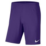 Nike Park III Short Kinderen - Paars | Maat: 164