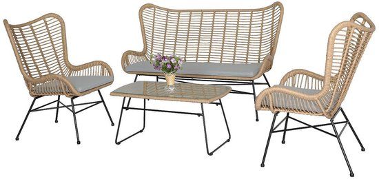 Oosterik Home Loungeset Mondovi Ceva Creme