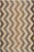Safavieh Infinity INF591 tapijt voor binnen, rechthoekig, geweven, geel/bruin, 122 x 183 cm