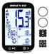 Merkloos Fietscomputer draadloos GPS fietscomputer snelheidsmeter - 2,4 inch Fstn - Ipx7 waterdicht - 28 uur batterij
