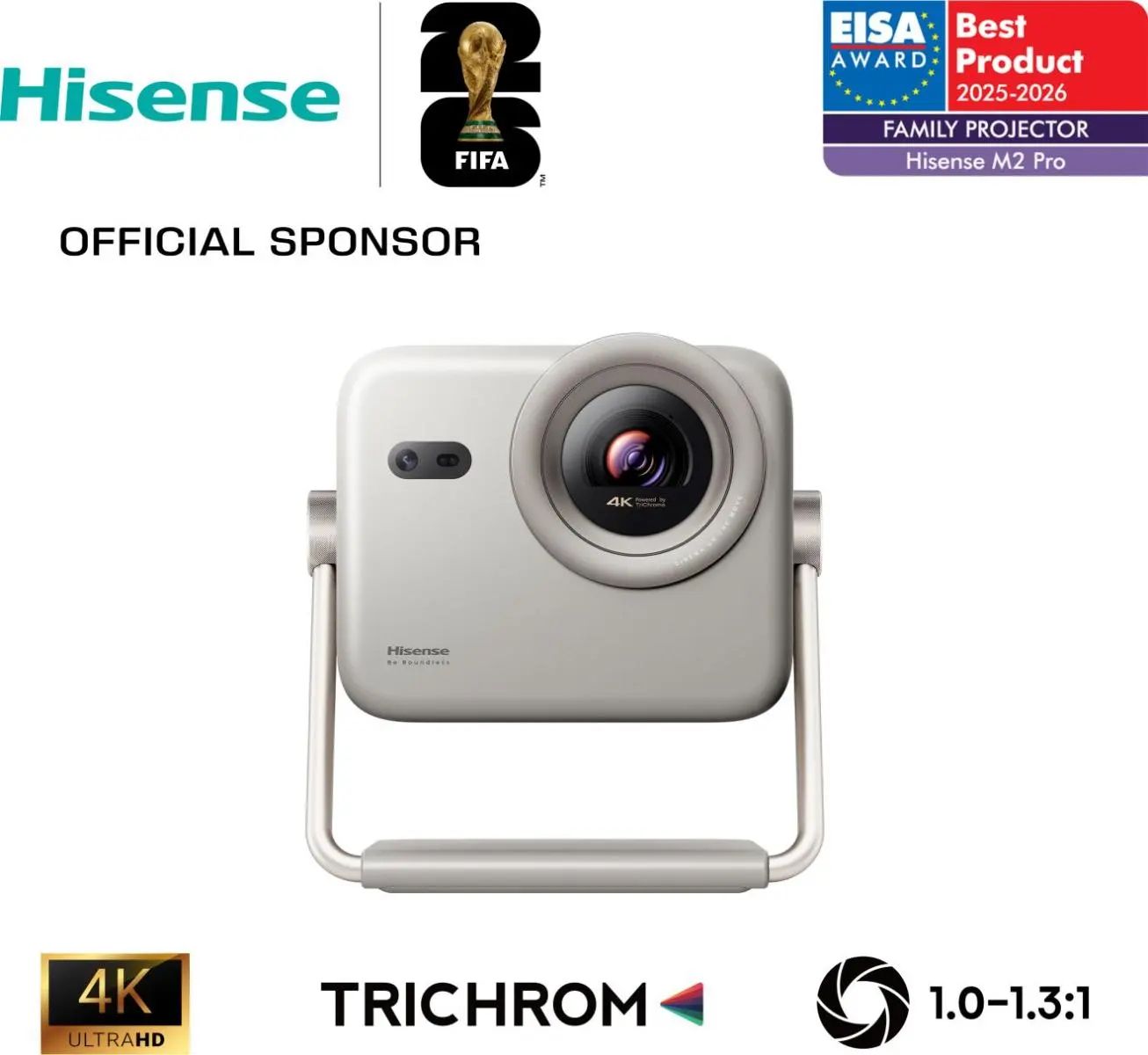 Hisense M2 Pro UHD 4K 3D Grijs