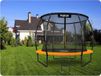 Neo-Sport Trampoline de jardin profilée de 252 cm avec filet intérieur