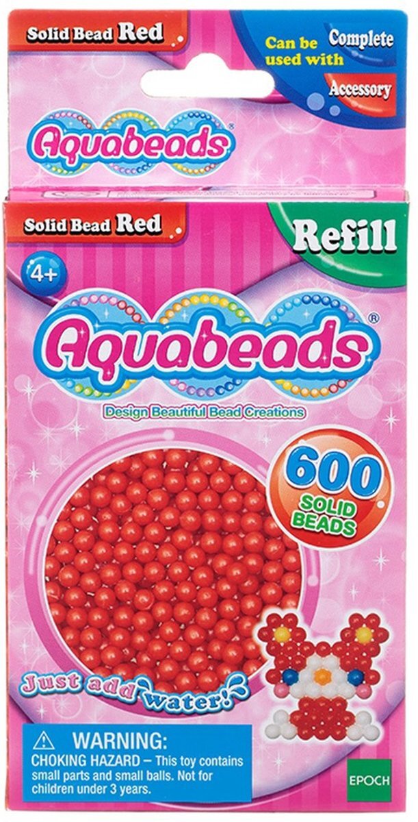 AquaBeads Rode Parels- Hobbypakket