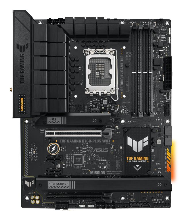 ASUS TUF Gaming B760-Plus WIFI - Moederbord - ATX - LGA 1700 - Intel B760 - DDR5 - Wi-Fi 6E