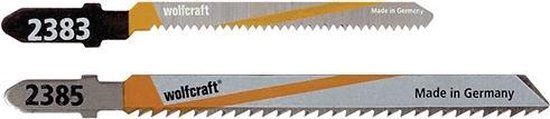 wolfcraft - Set decoupeerzaagbladen 5-delig, T-schacht