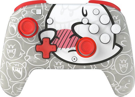 PDP Rematch Glow - Draadloze Gaming Controller - Boo-Hoo - Nintendo Switch