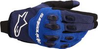 Alpinestars Pro-Dura Motorcross handschoenen Blauw/wit Maat M