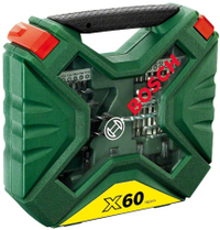 Bosch X-LINE 60 - Accessoireset - 60-delig