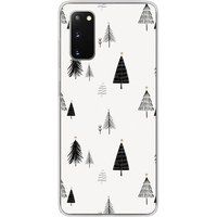 Samsung Galaxy S20 Plus Beschermende Siliconen Hoes Elegante Dennenboom