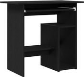 vidaXL Bureau 80x45x74 cm spaanplaat zwart eikenkleurig