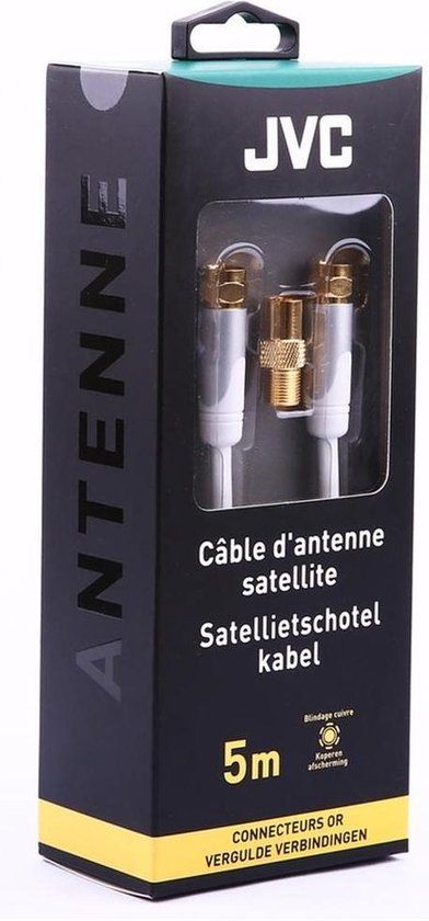 JVC CORDN F M/M WH 5M - Videokabel - 5 m