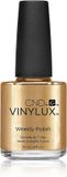 CND VINYLUX™ Brass Button #229 Nagellak Goud 15 ml