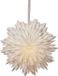 Star Trading papieren ster Wolk, wit, gerecycled materiaal, sneeuwvlok, kerstdecoratie, 60 cm