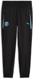 PUMA SE OM joggingbroek 2026/27 Heren Polyester Regular Fit Zwart/Blauw M