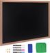VEVOR Magnetisch Krijtbord 1168,4 x 889 mm, Gelakt staal, Rustiek Bruin