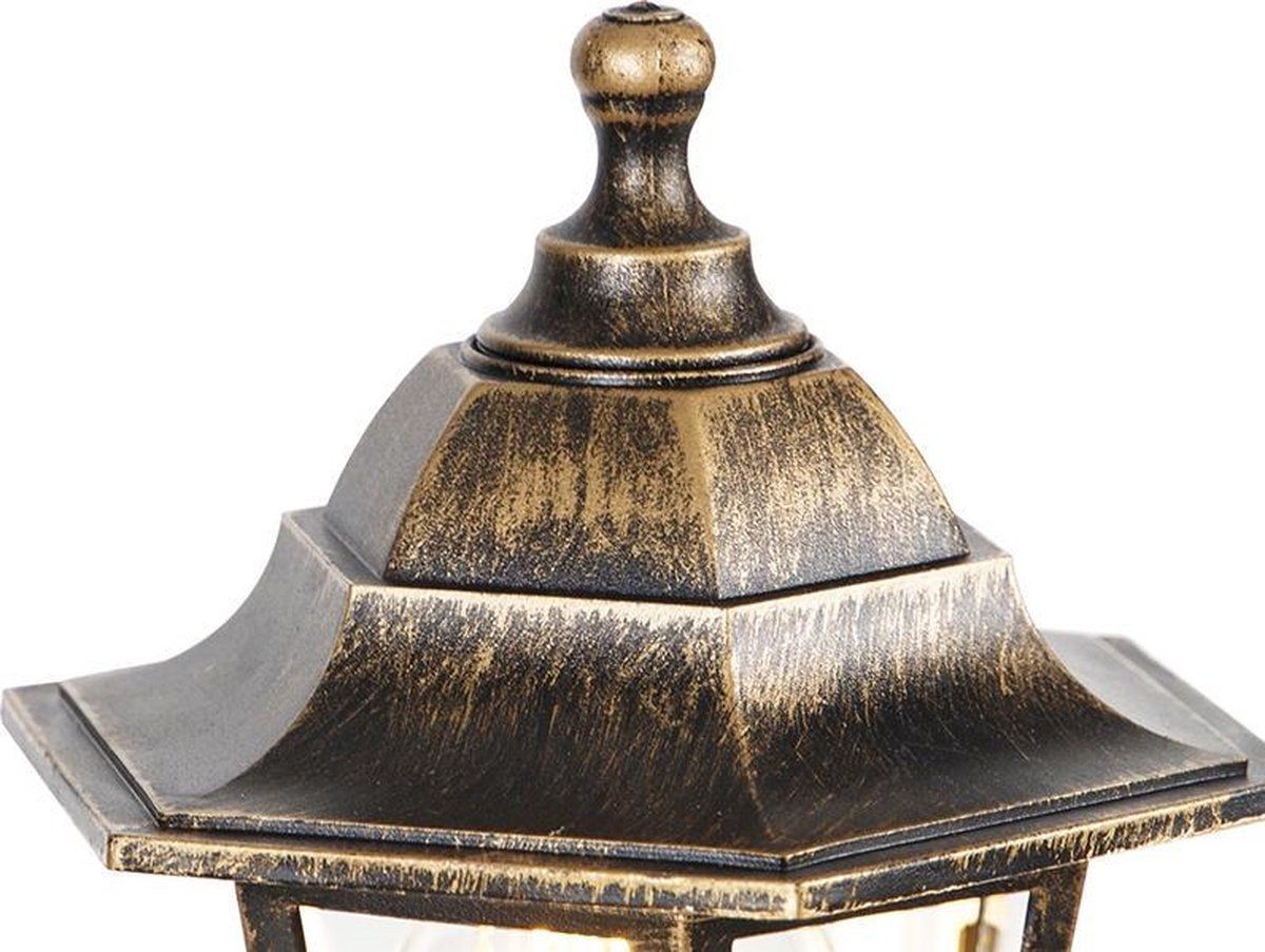 QAZQA New Haven - Staande Buitenlamp - Goud/Messing - H 122 cm
