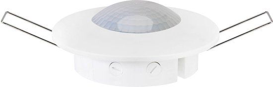 BES LED Kozolux Bewegingssensor PIR - 6m - Max 300W - 360D - Inbouw - Rond - Wit