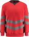 Mascot Safe Supreme Sweatshirt 50126-932 - haute visibilité rouge/gris anthracite foncé - 5XL