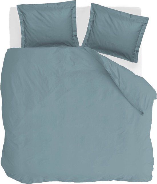 Walra Dekbedovertrek Forever Cotton - 240x220 cm - Zeeblauw