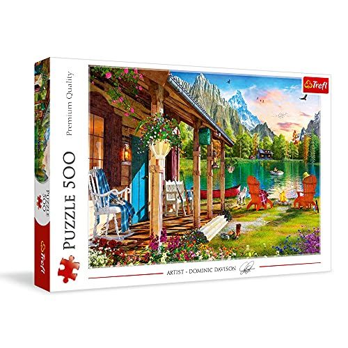 Trefl 37408 Huisjes in de Bergen Puzzel - 500 Stukjes