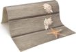 Bestlivings Tapis de machine à laver, motif étoile de mer (gris)