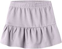 NAME IT NMFDITTER SWEAT SKIRT UNB - Meisjes - Rokken - Maat 110 - Katoen/Polyester/Metaalvezel - Lavender Fog