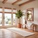 Safavieh Natuurvezeltapijt voor woonkamer, eetkamer, slaapkamer - Natural Fiber Collection, korte pool, beige, 62 x 240 cm