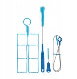 KADVA Flowbie Set: Reinigingsset voor Waterzakken & Softflasks - Blauw