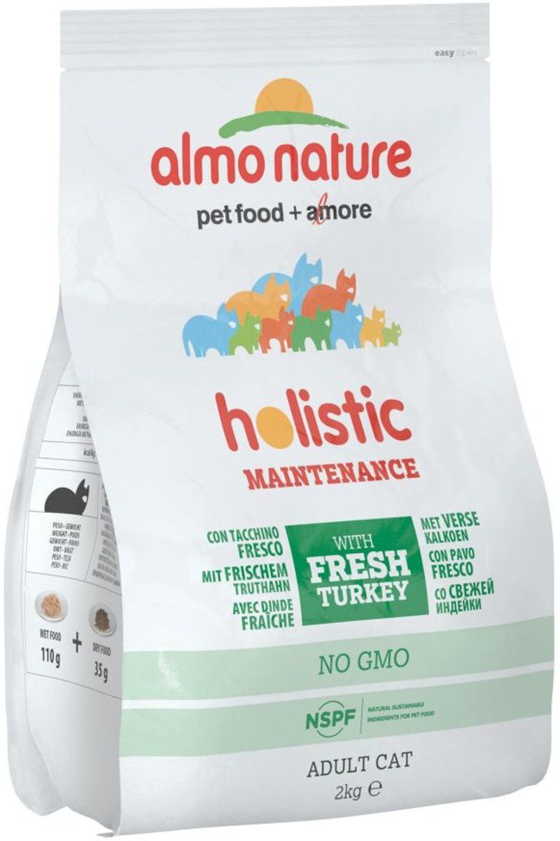 Almo Nature Nature Holistic - Kalkoen - Kattenvoer - 2 kg