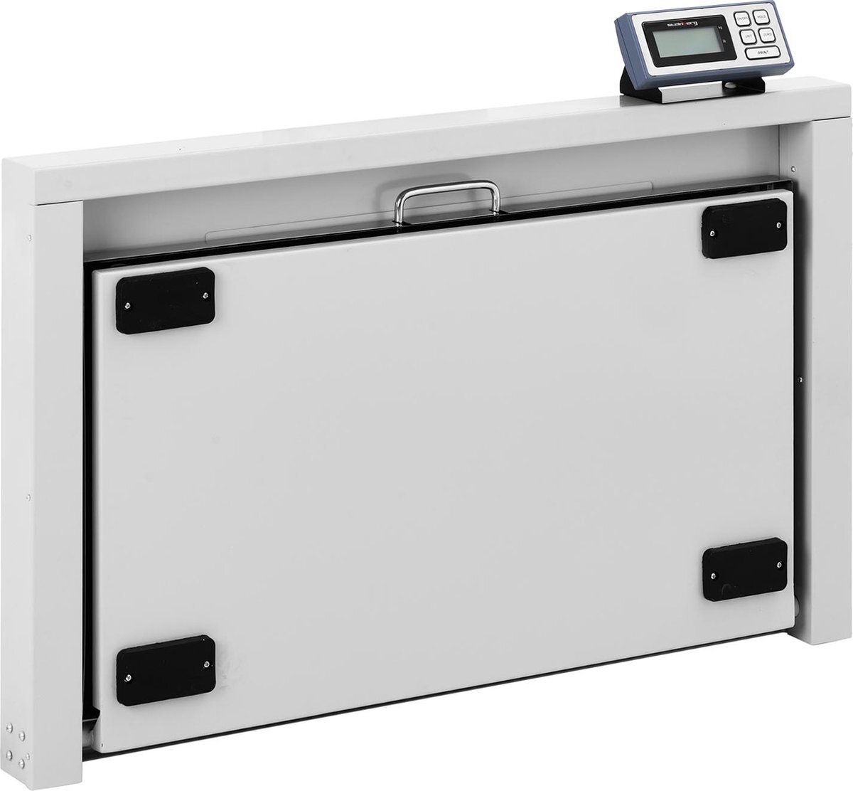 Steinberg Systems vloerweegschaal - 150 kg / 50 g - antislipmat - opvouwbaar - LCD