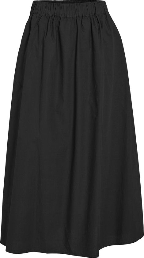 VILA VISOPHIE HW ANKLE SKIRT NOOS Dames Rokken Zwart