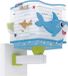 Dalber Little Shark Wandlamp Kinderkamer Blauw Groen